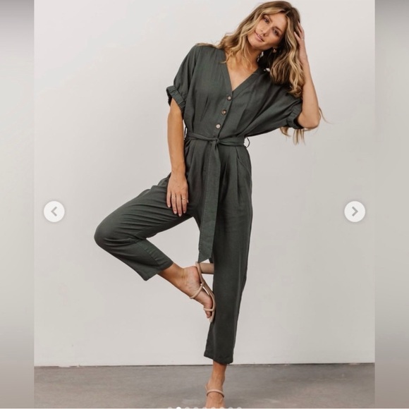 Baltic Born Pants - Baltic Born Olive Jumpsuit